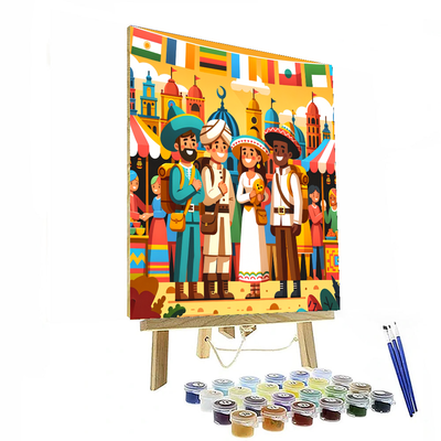 Explorers Of The World Painting By Numbers Kit