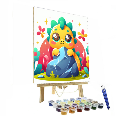 Curious Baby Dragon Paint By Numbers Kits