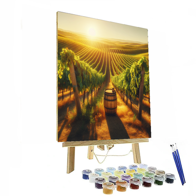 Vineyard Summer Stroll Paint By Numbers