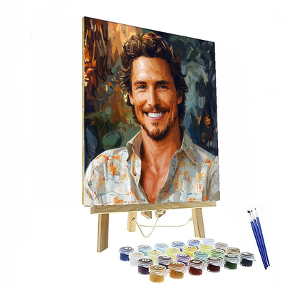 Matthew Mcconaughey: The Daring Spirit Of Adventure Paint By Numbers Kits