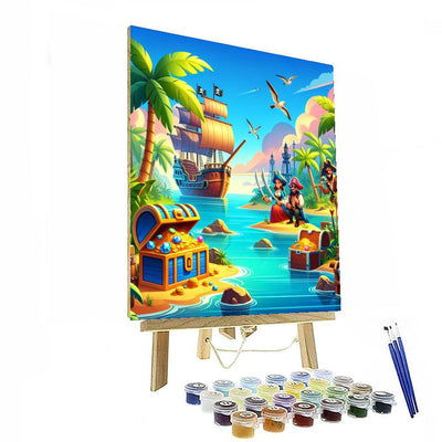 Pirate Lagoon Hideout Paint By Color