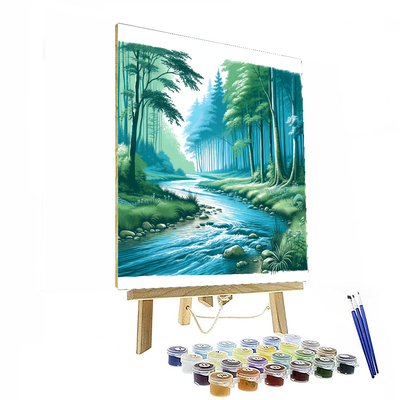 Cascading Stream Paint By Numbers Kits