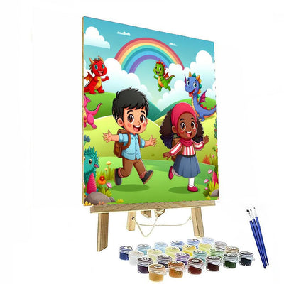 Adventure Pals Painting By Numbers Kit