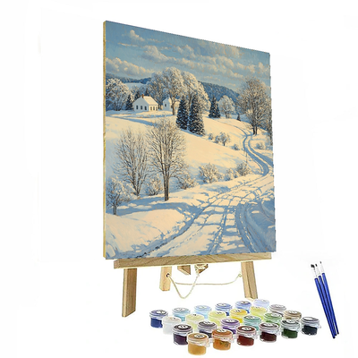 Wyeth Inspired Winter Whimsy  Numbered Painting Kits