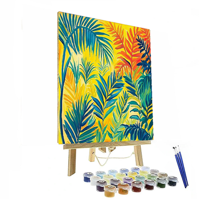 Henri Matisse Inspired Matisse's Tropical Escape  Paint By Numbers Kits