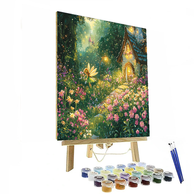 Tinkerbell Fairy Garden - Disney Inspired Paint By Numbers Kits