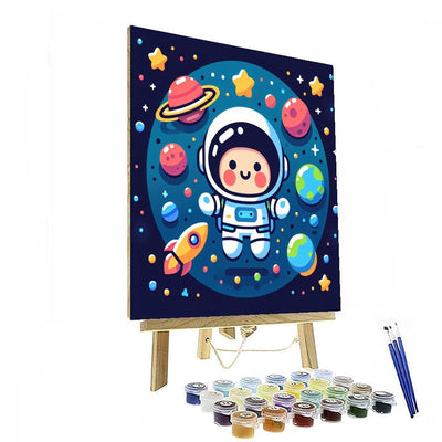 Mystery Space Explorer Numbered Painting Kits