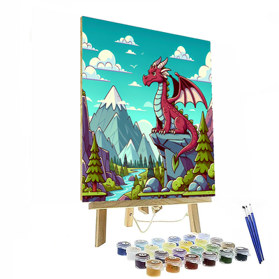 Mythical Creature Adventure Paint By Numbers