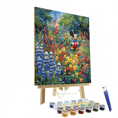 Mickey Mouse Magical Garden Adventure - Disney Inspired Numbered Painting Kits