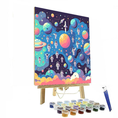 Outer Space Dreamers Paint By Number