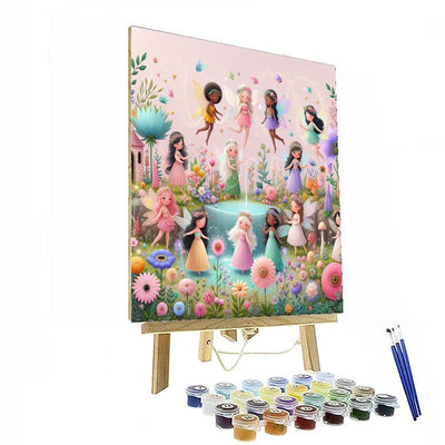 Garden Fairies Dance Numbered Painting Kits