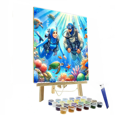 Underwater Explorers Paint By Numbers