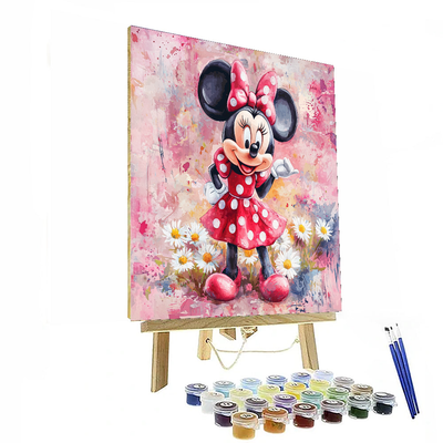 Minnie Mouse Magical World - Disney Inspired Paint By Numbers Art