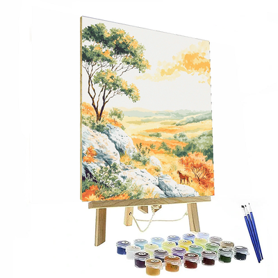 Simba's Safari Journey - Disney Inspired Numbered Painting Kits