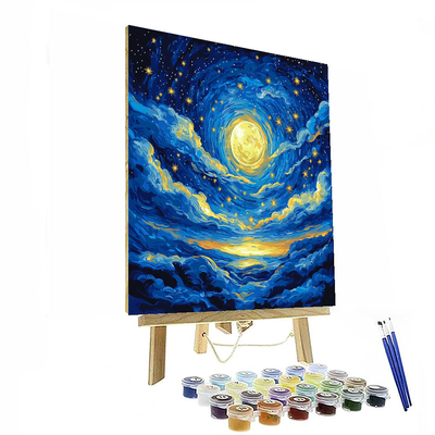 Vincent Van Gogh Inspired Celestial Skies Of Inspiration  Paint By Numbers Kits