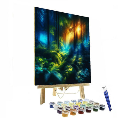 Wilderness Illumination Painting Number Kit