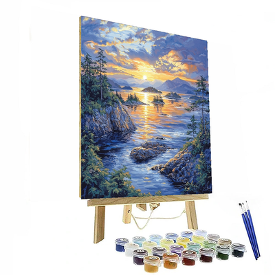 Gulf Islands National Park Paint By Numbers Kits