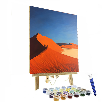 Sossusvlei Dunes DIY Paint By Numbers