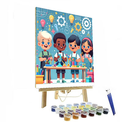 Little Inventors Workshop Painting By Numbers Kit