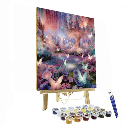 Fantasy Fairy Glade Painting Number Kit