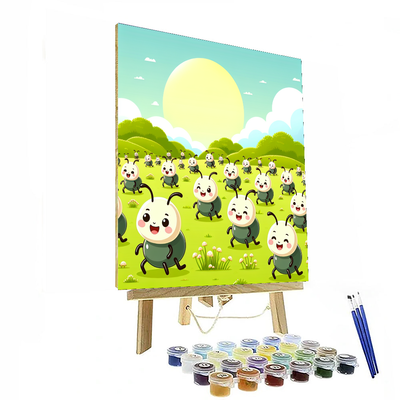 Charming Little Ants Paint By Numbers Kits