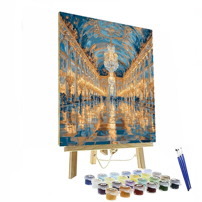 Hall Of Mirrors, Versailles Numbered Painting Kits