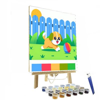 Playful Puppy Adventures Paint By Numbers