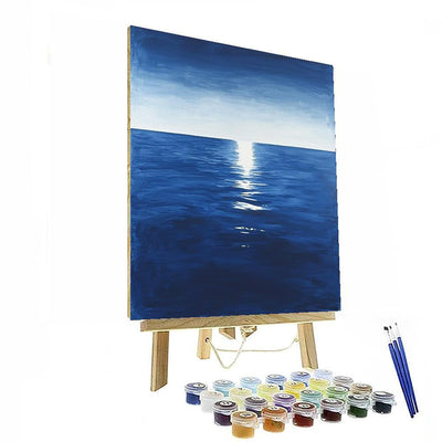 Yves Klein Inspired Blue Reverie  Painting By Numbers Kit