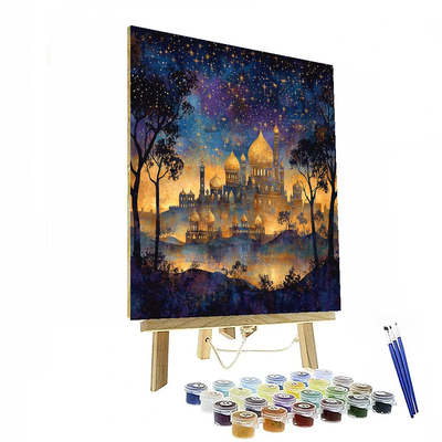 Jasmine's Arabian Night - Disney Inspired Numbered Painting Kits