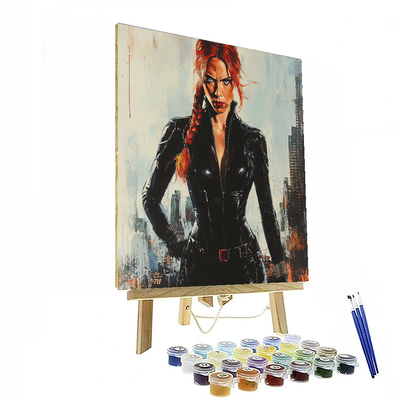 Scarlett Johansson: The Femme Fatale Of Hollywood Numbered Painting Kits