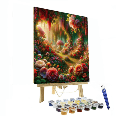 Enchanted Garden Bloom Paint By Color