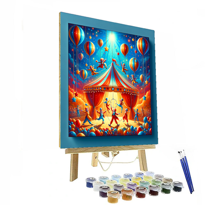 Whimsical Circus Spectacle Paint By Numbers Kits