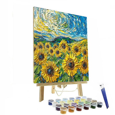 Vincent Van Gogh Inspired Reflections Of Summer  Paint By Color