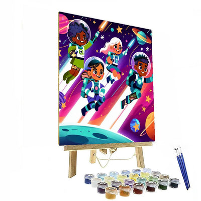 Galaxy Ranger Mission Painting Number Kit