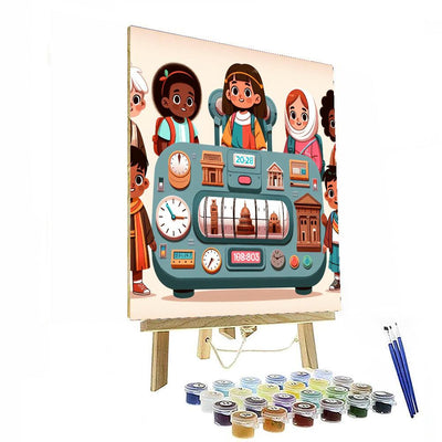 Time-travel Adventure Crew Numbered Painting Kits