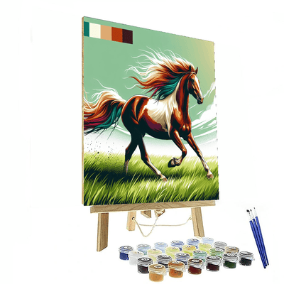 Horse's Spirit Paint By Numbers Art