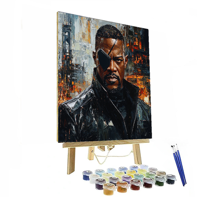 Samuel L. Jackson: The Commanding Voice Of Cinema Paint By Color