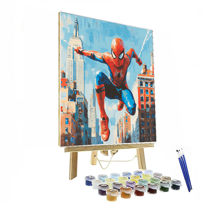 Tom Holland: The Friendly Neighborhood Spider-man Paint By Number