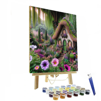 Charming Fairytale Cottage Numbered Painting Kits