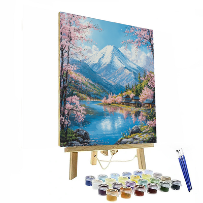 Mount Fuji - Japan DIY Paint By Numbers