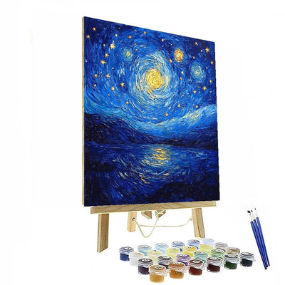 Vincent Van Gogh Inspired Luminous Dreams  Numbered Painting Kits