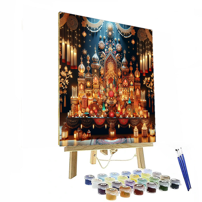 Festive Delights Painting Number Kit