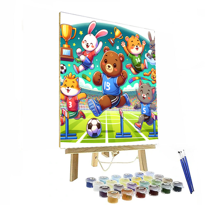 Fun Sports Adventures Painting By Numbers Kit