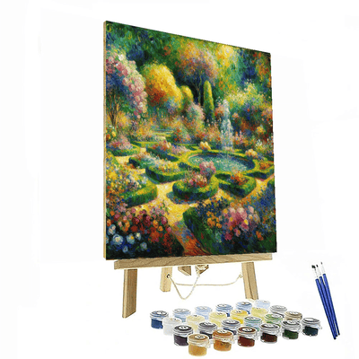 Whimsical Garden Oasis Numbered Painting Kits