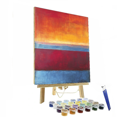 Mark Rothko Inspired Rothko's Solar Horizon  Paint By Numbers Kits