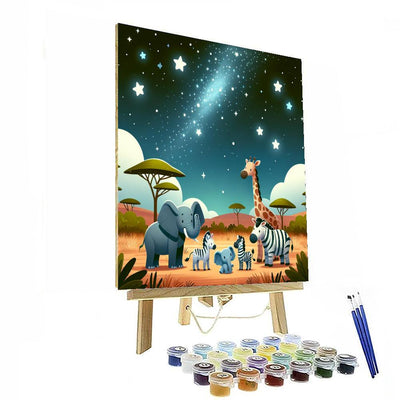 Safari Star Gazers Paint By Numbers