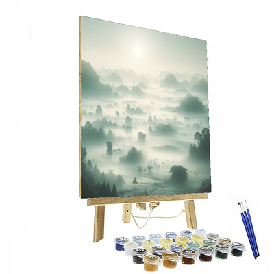 Gentle Morning Mist Paint By Numbers Kits