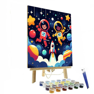 Space Explorers Expedition DIY Paint By Numbers