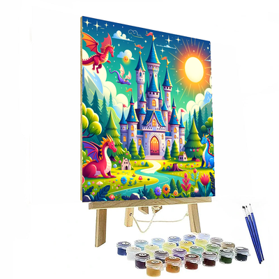 Magical Castle Escapade Numbered Painting Kits