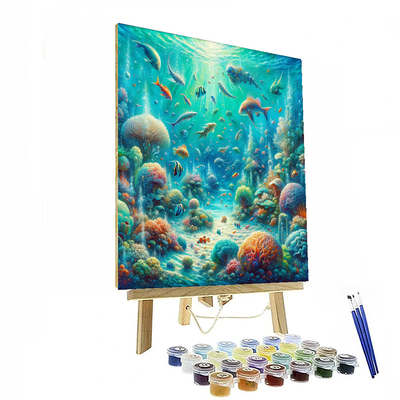 Fantasy Undersea Adventure DIY Paint By Numbers